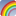 Emoticon Facebook Rainbow